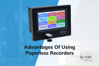 Advantages of Using Paperless Recorders-G-Tek Advantages of Using Paperless Recorders-G-Tek