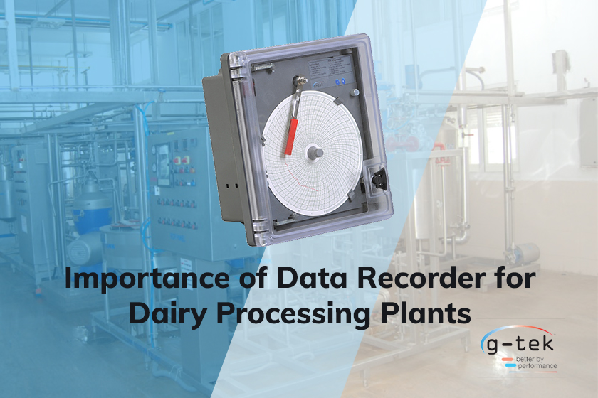 Importance of Data Recorder for Dairy Processing Plants-G-Tek