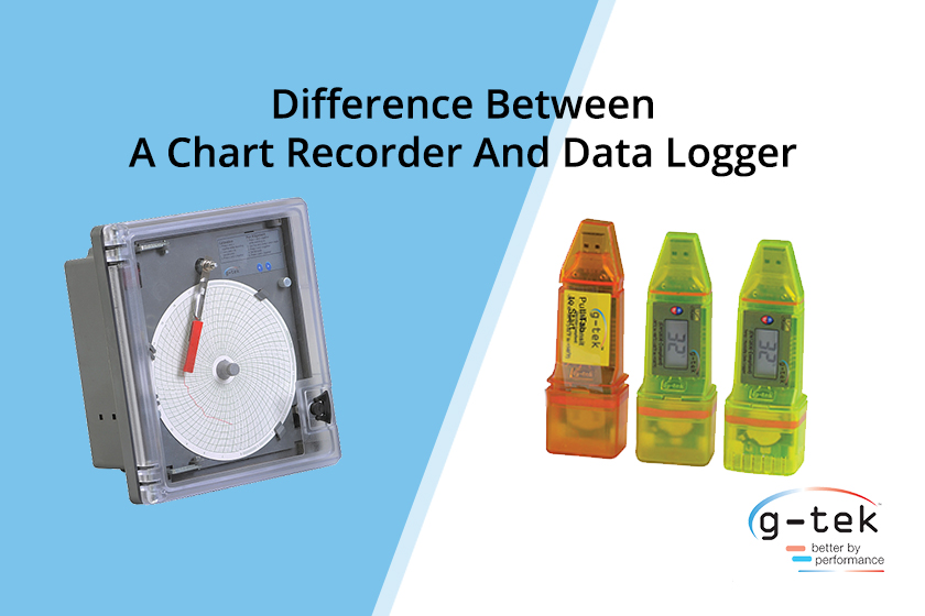 Difference Between A Chart Recorder And Data Logger