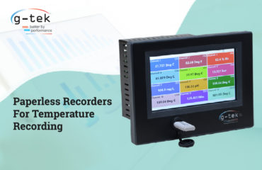 Paperless Recorders For Temperature Recording-G-Tek Corporation Pvt Ltd