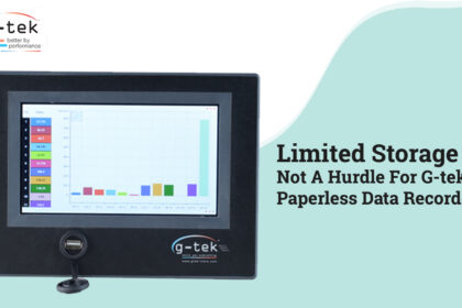 Limited Storage Not A Hurdle For G-teks Paperless Data Recorders Limited Storage Not Hurdle Gtek's Paperless Recorders