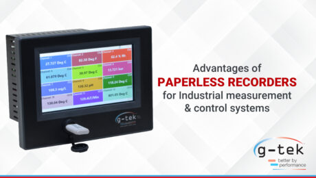 Advantages of Paperless recorders for Industrial measurement & control systems