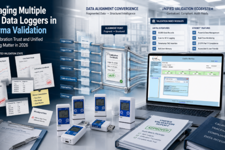 USB data loggers in pharma validation