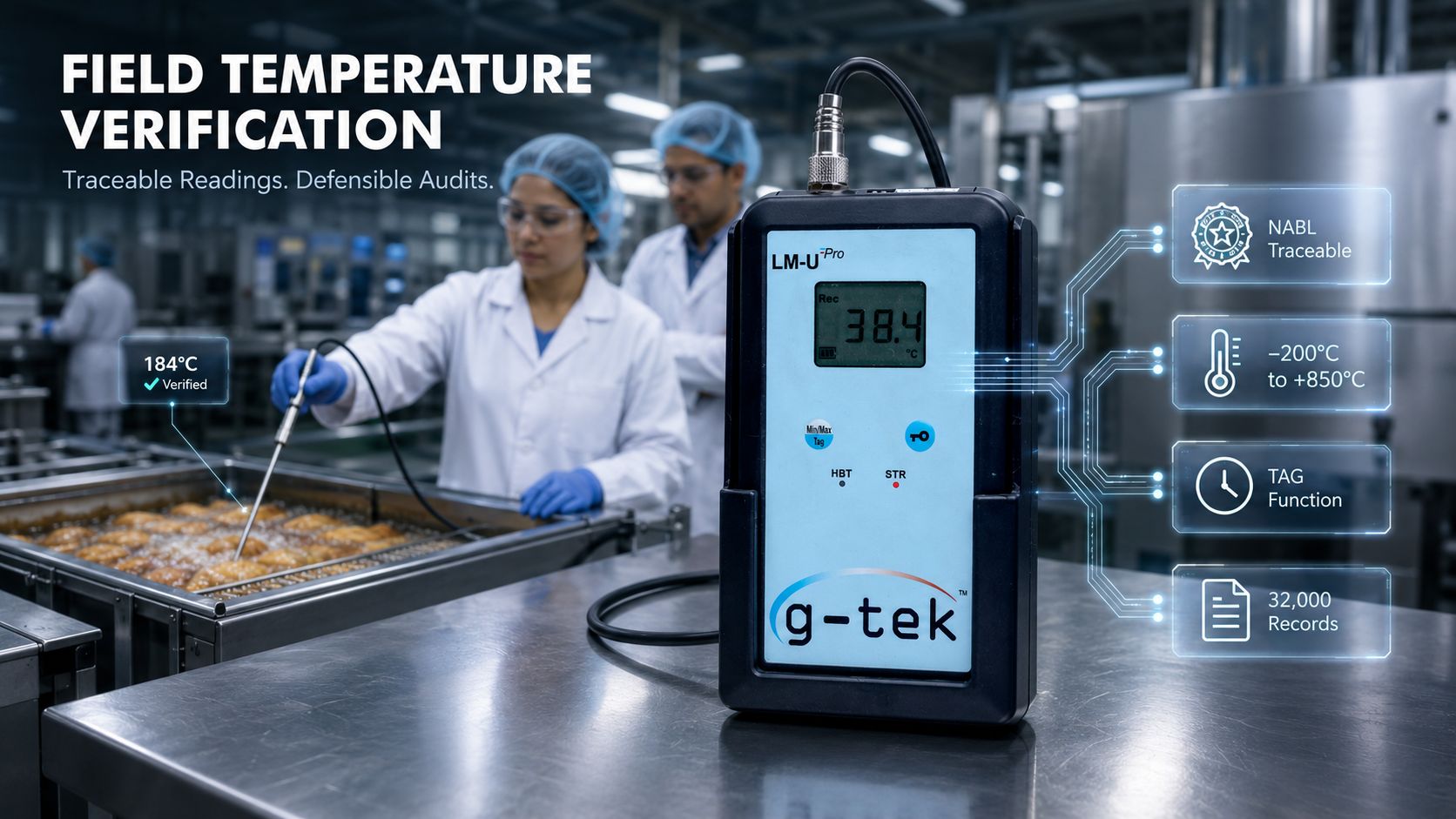 Calibrated Handheld for Field Audits