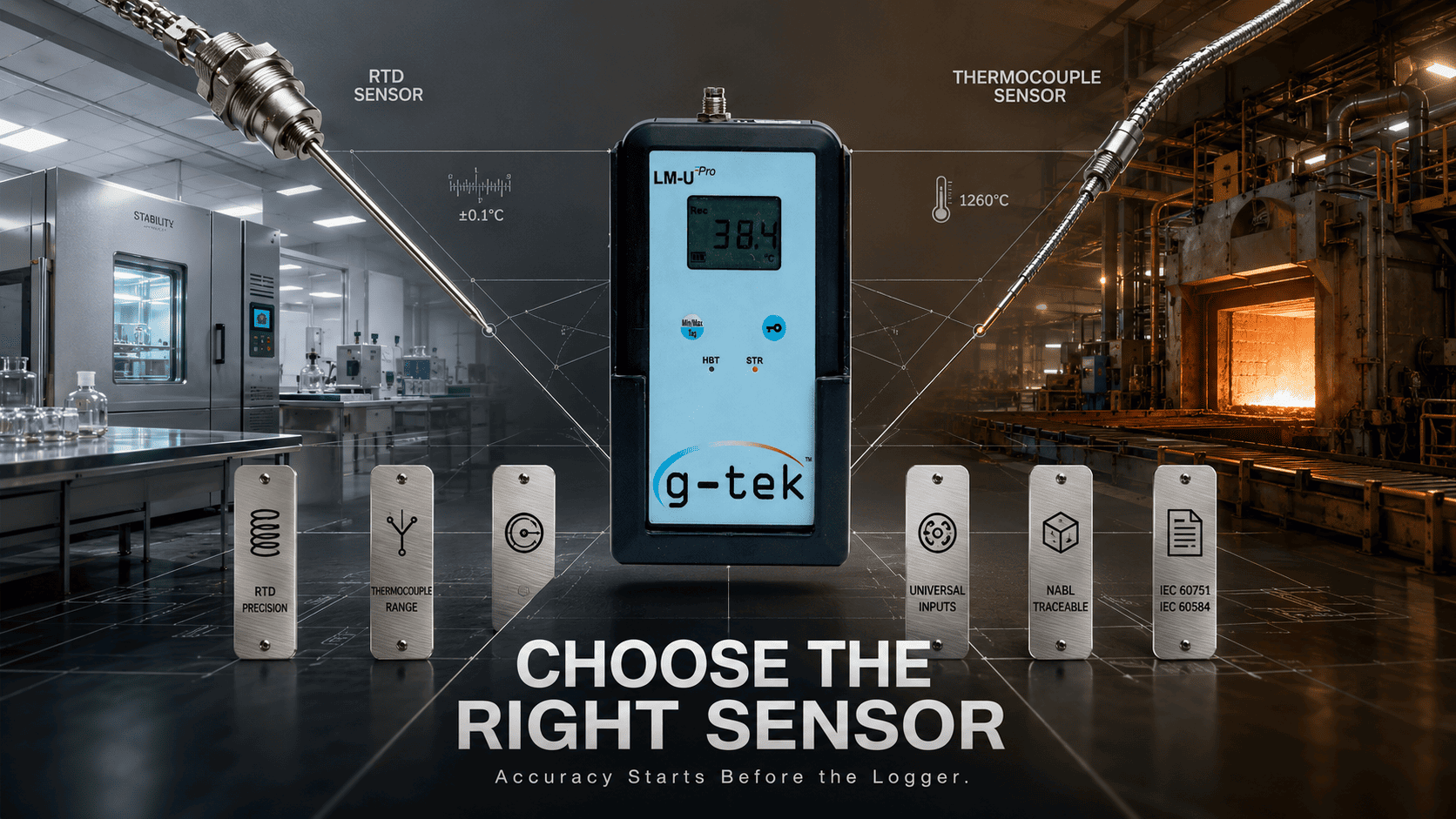 Thermocouple vs RTD temperature sensor comparison