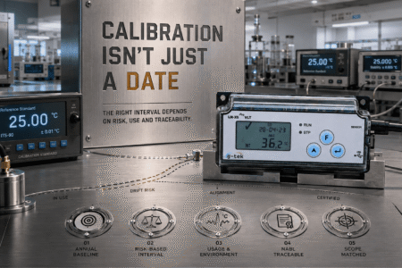 Data logger calibration for accurate and traceable temperature monitoring
