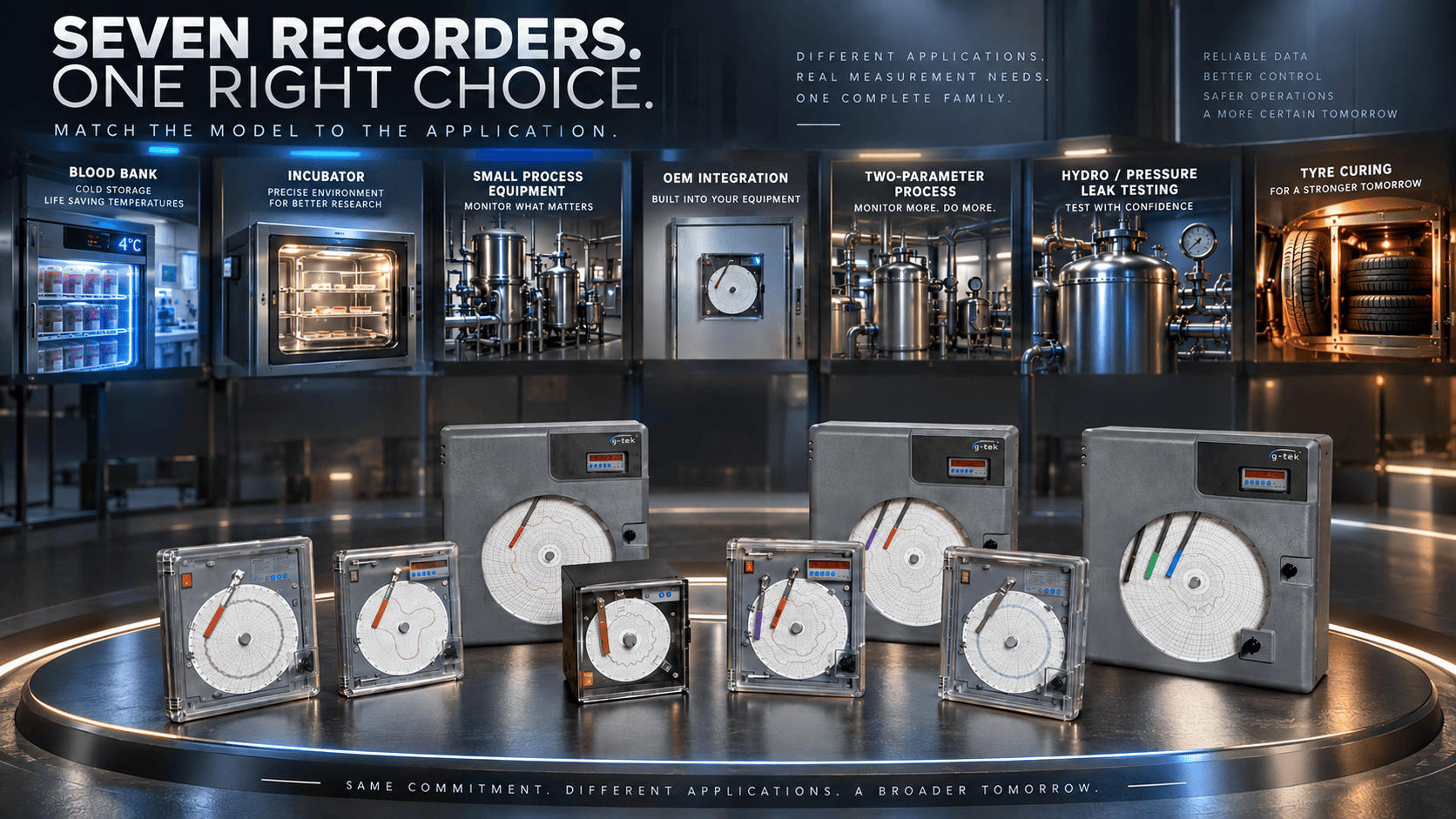 Which circular chart recorder fits your application